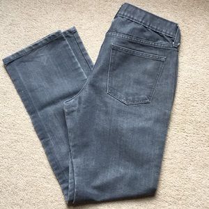 Grey Slim Straight Jeans